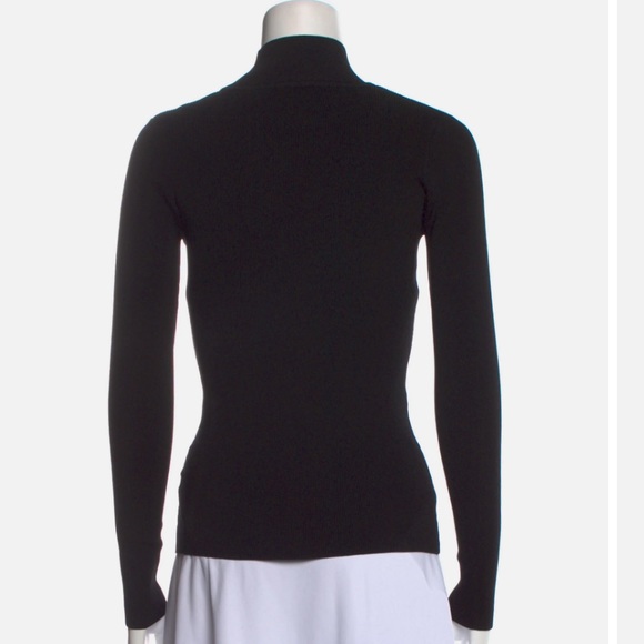 Cushnie heavy black sweater. Size medium. - Picture 2 of 11
